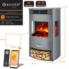 Cheminée électrique KESSER® Prio avec chauffage, Voir les images du produit 7