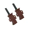 Two carbon brushes for a motor, presented on a white background. Produktbild-Vorschau