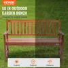 Panca da giardino VEVOR panca da patio in legno, 127 cm Anteprima dell’immagine prodotto 2