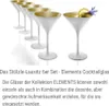 Koktejlová sklenice Stölzle Elements 240 ml, bílá/zlatá, 6x Náhled obrázku produktu 8