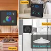 Koupelnové digitální hodiny, vodotěsný přístroj pro měření Náhled obrázku produktu 9