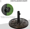 Outsunny Sonnenschirmständer 13 kg Schirmständer Produktbild-Vorschau 4
