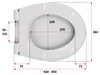 aquaSu® Basic, WC-Sitz in Weiß, Thermoplast Toilettendeckel Produktbild-Vorschau 7