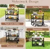 COSTWAY Chariot de barbecue Table de barbecue avec tablette Voir les images du produit 4