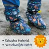 HECKBO Baby Regenfüßlinge Füßlinge mit Vlies Dschungel Produktbild-Vorschau 6