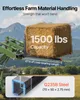 Paletové vidle VEVOR 680 k, tříbodový vozík pro upínání, Náhled obrázku produktu 2