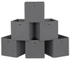 SONGMICS Aufbewahrungsbox 6er Set, Faltbare Stoffbox mit Produktbild-Vorschau 1