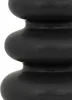 Atmosphera | Keramikvase - Clothlide - Schwarz - Elegante Produktbild-Vorschau 2