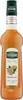 A bottle of passion fruit syrup on a white background. Produktbild-Vorschau