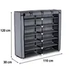 Schuhschrank Faltschrank Stoffschrank 120x30x110cm Produktbild-Vorschau 13