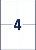 Avery Zweckform® 6601 6601 Etichette universali ultragrip - Anteprima dell’immagine prodotto 5