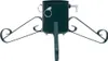 A dark green metal Christmas tree stand with a wide base and a central cylindrical holder for the tree trunk. Náhled obrázku produktu