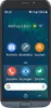 A smartphone screen displaying the home screen with app icons and widgets. Produktbild-Vorschau