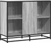 vidaXL Příborník Grey Sonoma 94x35x76 cm Materiál na bázi Náhled obrázku produktu 6