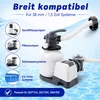Poolschlauch 38mm 40cm, Filterpumpenschlauch als Ersatzteil Produktbild-Vorschau 3