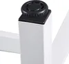 Bolt Edge barkruk Deluxe – Wit – Rechthoekig – Hout/Metaal Productafbeelding-voorbeeld 5