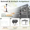 Sekey Faltpavillon 3x3 m, wasserdicht, UV-Schutz 50+, Produktbild-Vorschau 3