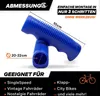 Retro Fahrradgriffe Vintage Blau, 100 mm, optimaler Grip, Produktbild-Vorschau 2