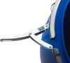 A close-up view of a blue plastic barrel with a silver metal handle mechanism. Náhled obrázku produktu