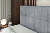 ALTDECOR  Boxspringbett mit Silber Füßen, Matratze und Produktbild-Vorschau 5