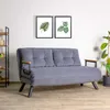 2-místná pohovka Sando 2-Seater - Grey, Šedá Náhled obrázku produktu 1