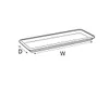elho barcelona Balkonkasten Untersetzer 50cm - weiss Produktbild-Vorschau 3