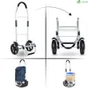 Carrello della spesa pieghevole VOUNOT® a 2 ruote con borsa Anteprima dell’immagine prodotto 3
