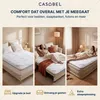 CASABEL Cloud Matras Topper 90 x 200 cm van microvezel - Productafbeelding-voorbeeld 5
