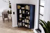 Horn Eckregal / Bücherregal / Hoches Regal In Bogenform / Produktbild-Vorschau 5