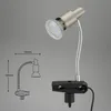 Lampada a morsetto LED lampada a morsetto GU10 3 W argento Anteprima dell’immagine prodotto 4