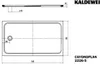 KALDEWEI 375647983001 DW CAYONOPLAN Mod.2226-5, 900 x 1600, Produktbild-Vorschau 2