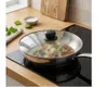 Univerzální skleněná poklička 32 cm pro velké pánve a woky Náhled obrázku produktu 2