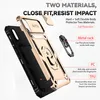 Redmi 9A Hülle mit Schiebe Kamera Schutz und Ringhalter Produktbild-Vorschau 4