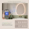 S'AFIELINA Miroir de salle de bain 75 x 55 cm avec Voir les images du produit 3