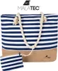 Malatec 21157 Strandtasche 22 L blau-weiß Produktbild-Vorschau 11