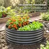 Jardinière surélevée Outsunny en acier, bac à fleurs, serre Voir les images du produit 8