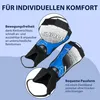 Schienbeinschützer mit Knöchelschutz (schwarz/blau, Größe Produktbild-Vorschau 6