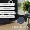 IDOHOME Grande vitrine en verre Wave Vitrine à poser avec 2 Voir les images du produit 4