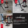 Collage of images showing a wet/dry vacuum cleaner in use and marketing text. Náhľad obrázku produktu