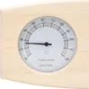 vidaXL Set hygrothermographe et sablier de sauna 2 en 1 pin Voir les images du produit 5