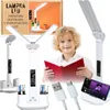 Stolná LED lampa s displejom, kresliacimi hodinami, dvoma Náhľad obrázku produktu 1