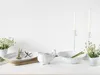CreaTable, 16029, Maria Theresia Weiss, Servier Set 3-tlg, Produktbild-Vorschau 2
