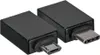 Two black USB adapters are shown against a white background. Náhled obrázku produktu