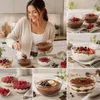 6 Müslischalen Bowl Set Dessertschalen Nachtisch Schüsseln Produktbild-Vorschau 6