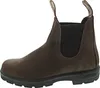 A single brown leather boot shown from the side against a white background. Anteprima dell’immagine prodotto