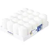 CANDELE HORECA Candele a colonna 20 pezzi - 12 h, bianche, Anteprima dell’immagine prodotto 1