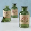 Boltze Home Lekárnička sklenená Drya Ø10xh22cm zelená Náhľad obrázku produktu 3