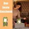 Gartenleuchte, Solarleuchte, Frosch Figuren Draußen Deko, Produktbild-Vorschau 8