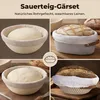 21-teiliges Gärkörbchen Set aus Baumwollseil, 25 cm rund & Produktbild-Vorschau 6