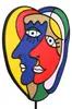 Gilde Skulptur, "Rothko", motif facial, résine synthétique, Voir les images du produit 6